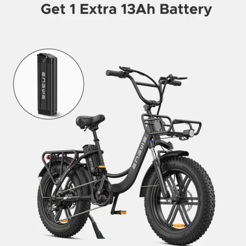 ENGWE L20 Step Through Fat Tyre Electric Bike 250W