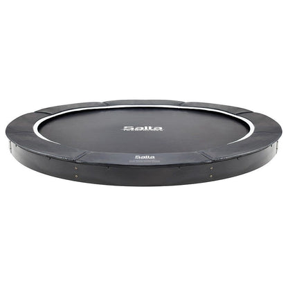 12ft Salta Royal Baseground Black Round Trampoline