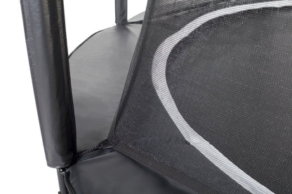 13ft Salta Black Royal Baseground Round Trampoline with Enclosure