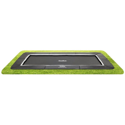 13ft x 8ft Salta Royal Baseground Black Rectangular Trampoline