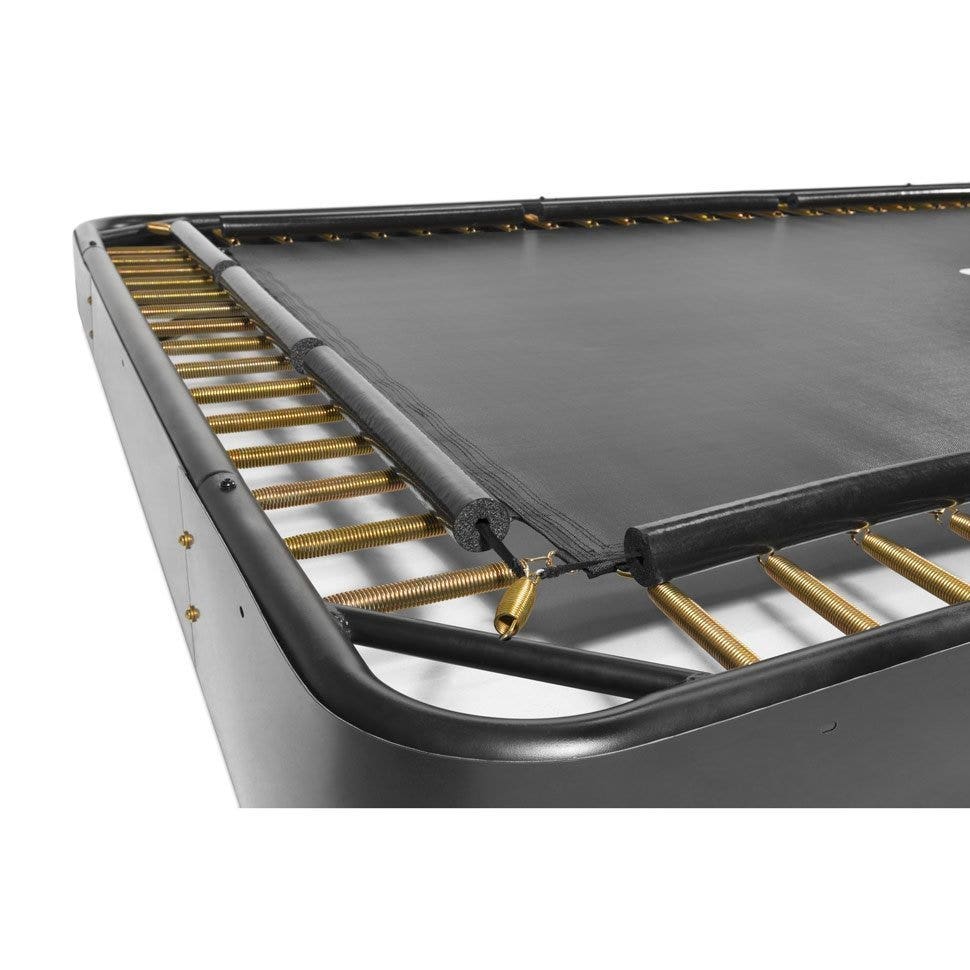 10ft x 7ft Salta Royal Baseground Black Rectangular Trampoline
