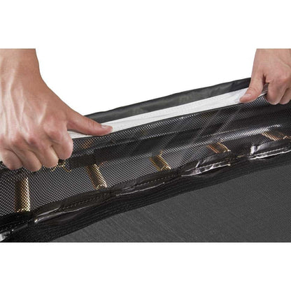 10ft x 7ft Salta Royal Baseground Black Rectangular Trampoline