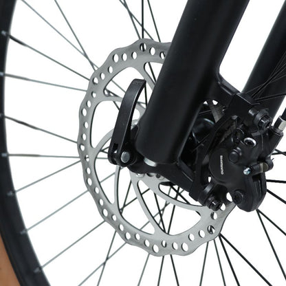 Claud Butler Ridge 2.0 front brake disk Close-up on a white background