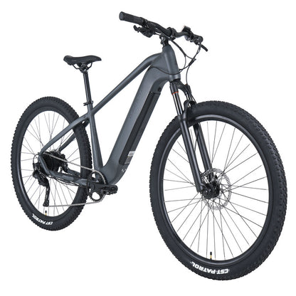 Claud_Butler_Wrath_1.0_side_view Gray electric bicycle on a white background