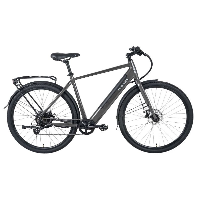 Dawes Scenic Crossbar ebike side view on a white background
