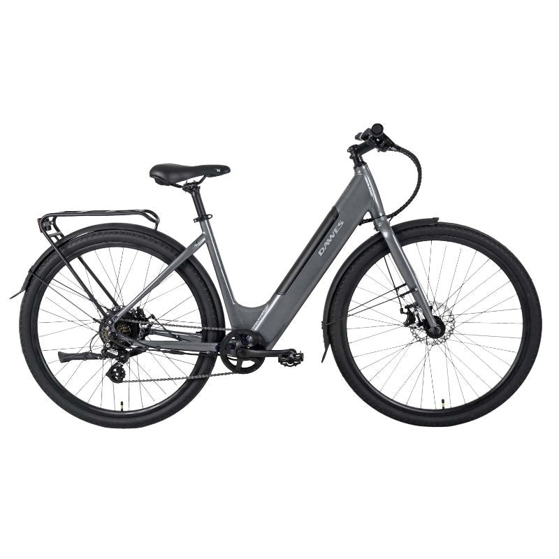 Dawes Scenic Low Step e-bike side view on a white background