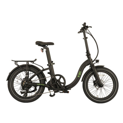 E-GOStepBlack facing right in a white background.