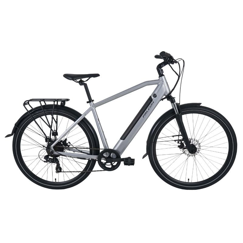 Falcon Horizon Cross Bar Hybrid e-bike side view on a white background