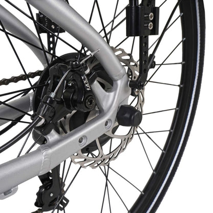 Falcon Horizon Low Step e-bike rear brake disk Close-up on a white background