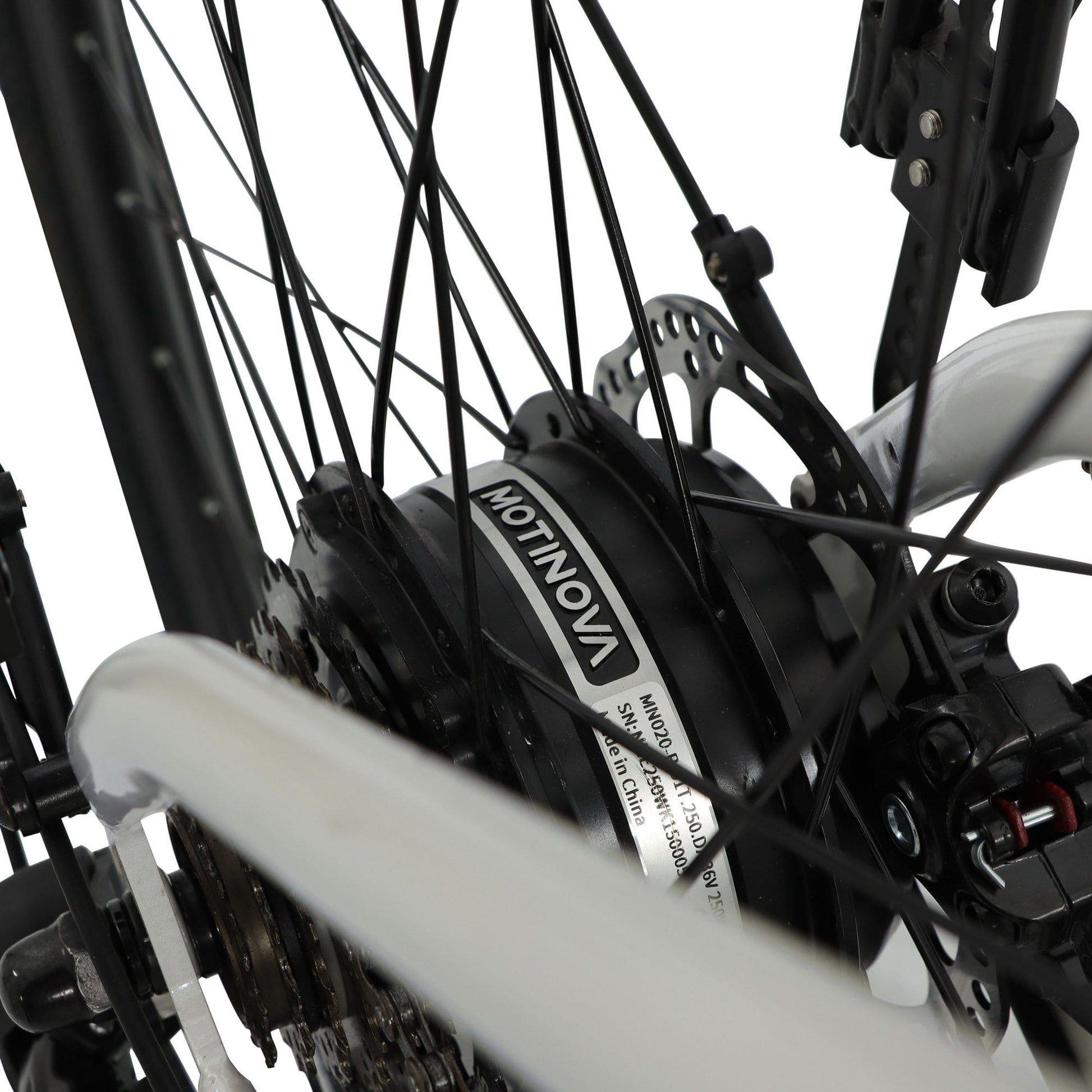 Falcon Liberty Hybrid Motinova rear hub motor Close-up 