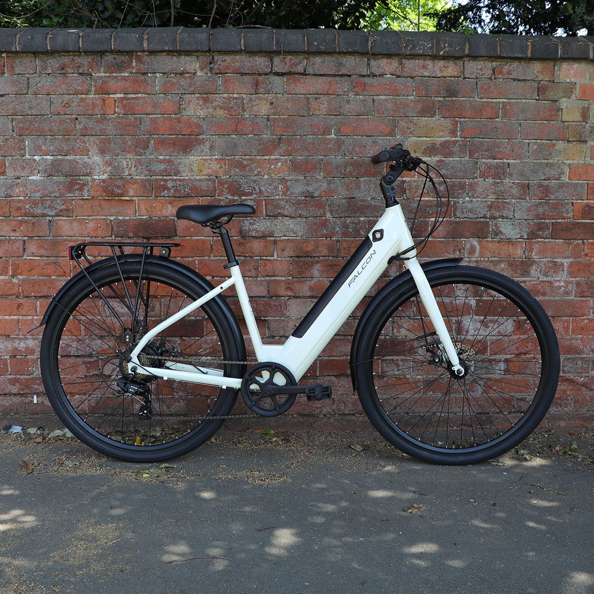 Falcon Liberty Hybrid against a brick wall