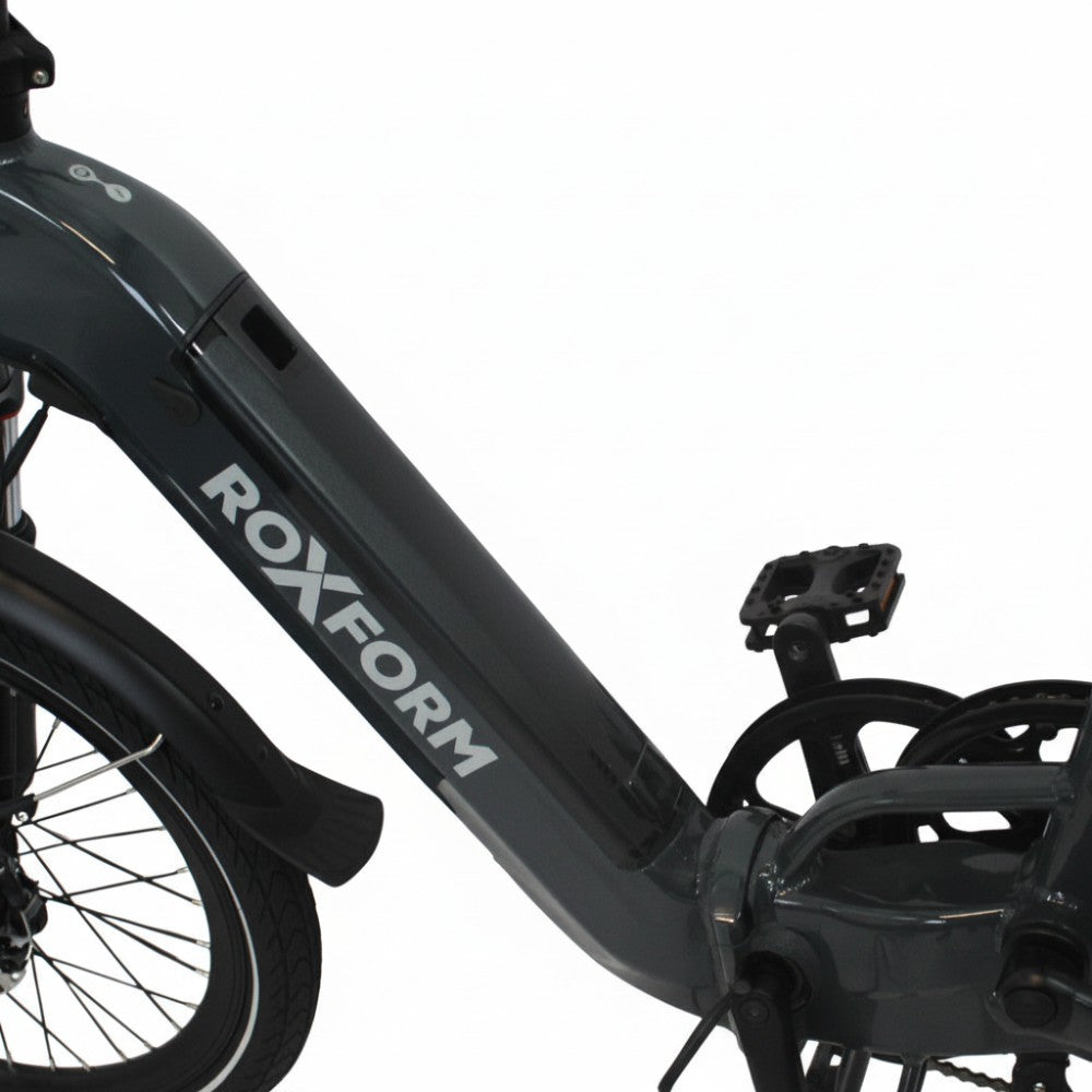 Roxform-Plico-folding-ebike-battery on a white background