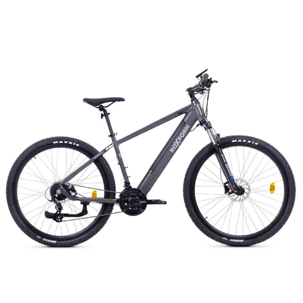 Roxform Gravion crossroad eMTB grey side view