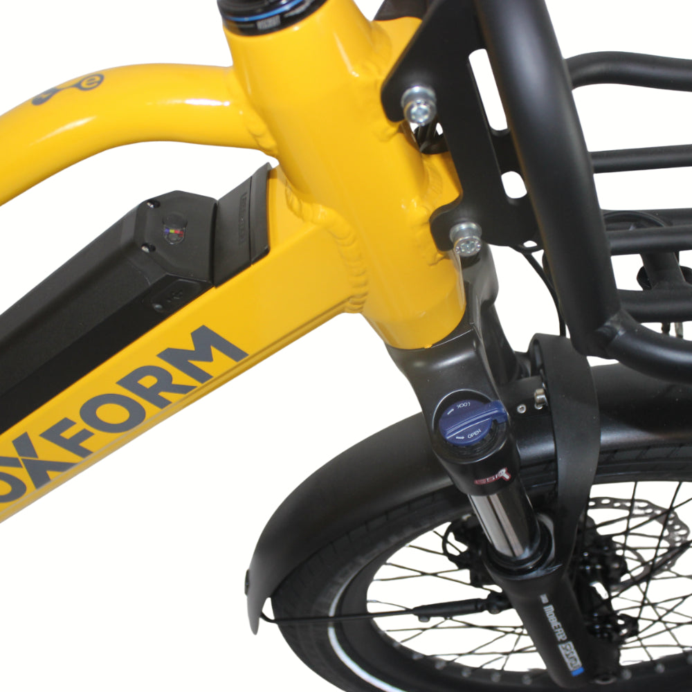 Roxform_Porto_L_front_suspension Close-up on a white background