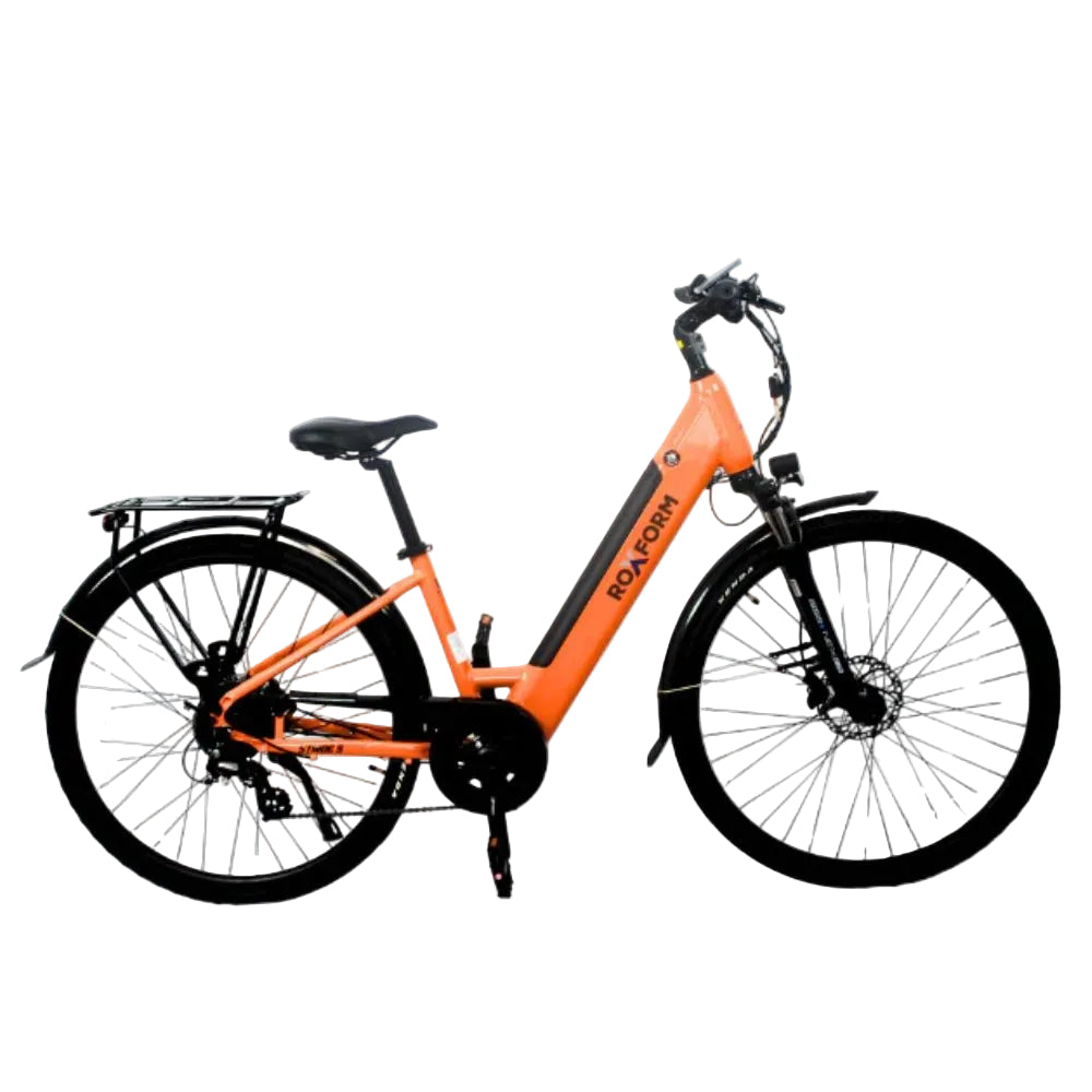 Roxform Stride S Plus e-bike orange side view