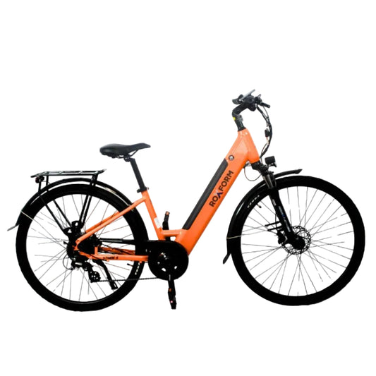 Roxform Stride S Plus e-bike orange side view