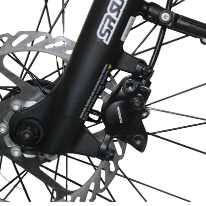 Roxform_Stride_S_e-bike_disk brakes Close-up on a white background