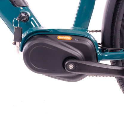 Roxform Valor L e-bike Bafang mid motor on a white background