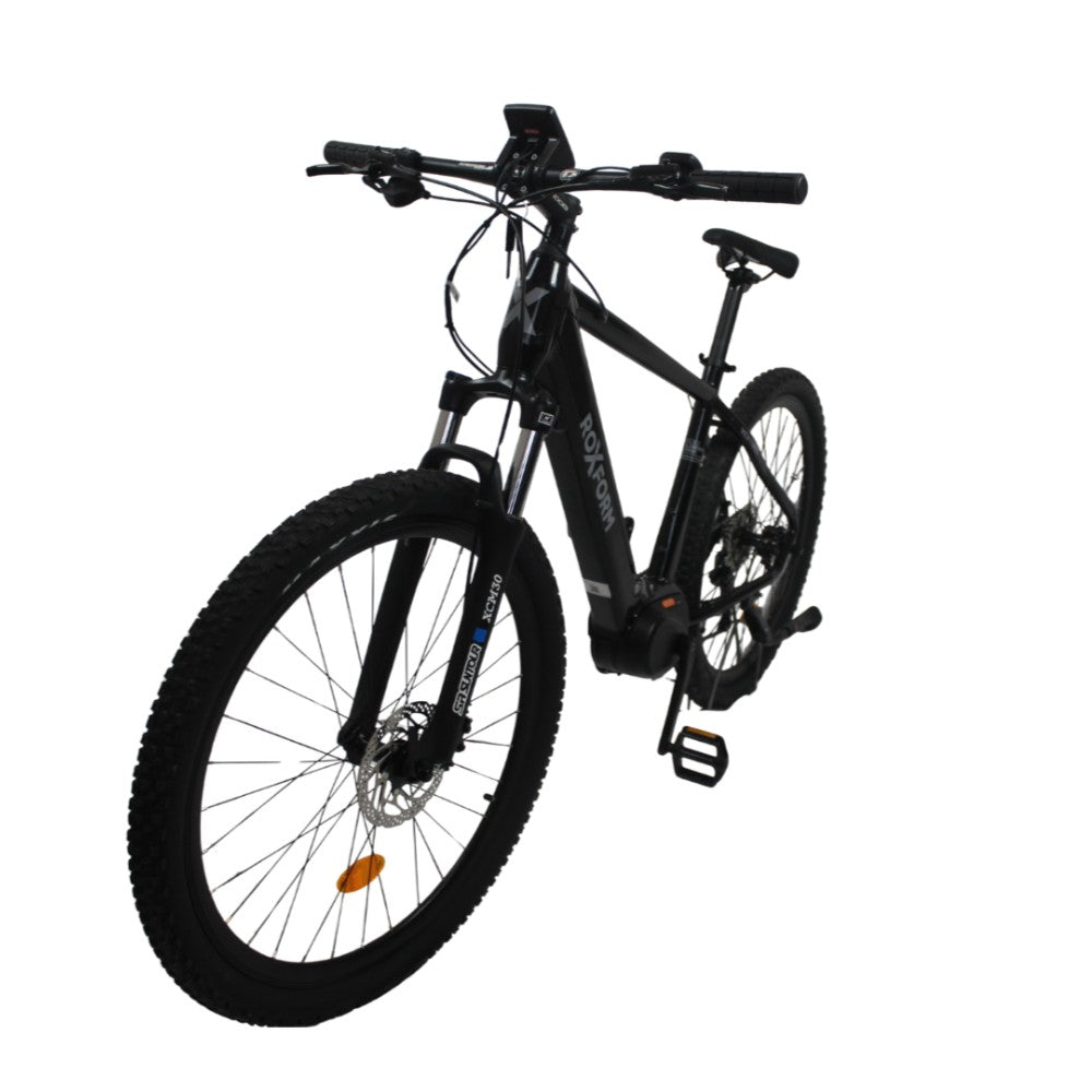 Roxform Venturis eMTB black angled on a white background