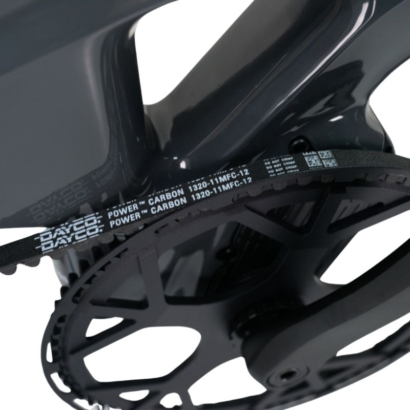 e-go CarbonLite3S carbon belt on a white background