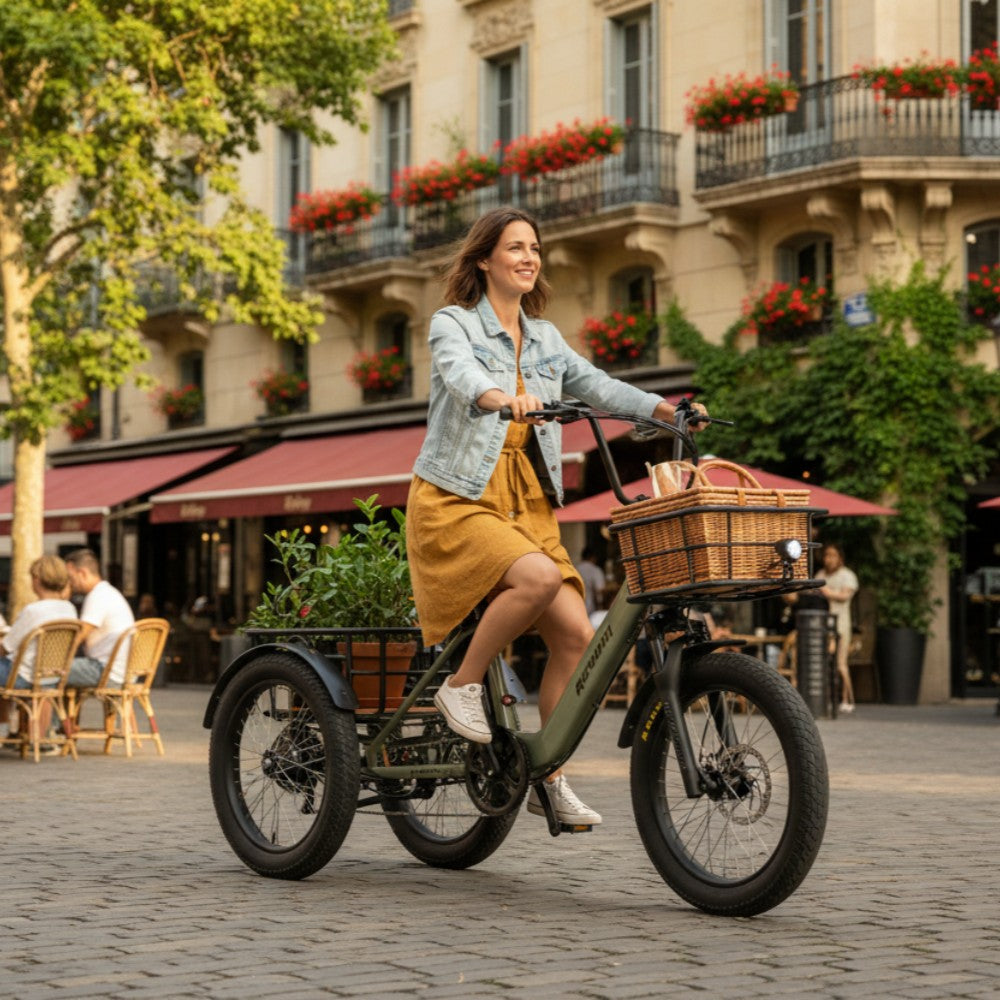 Revom T1 Urban Electric Tricycle 250W
